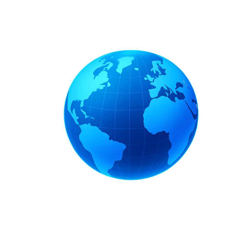 Glowing Earth